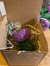 Load image into Gallery viewer, Beaded Scottish Thistle