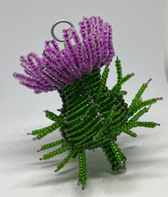 Load image into Gallery viewer, Beaded Scottish Thistle