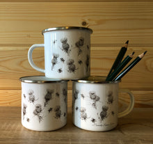 Load image into Gallery viewer, Enamel Mug - The Thistle &amp; The Bee