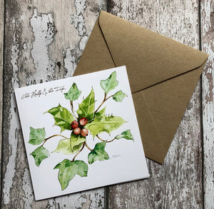 Greeting Card - Holly & the Ivy