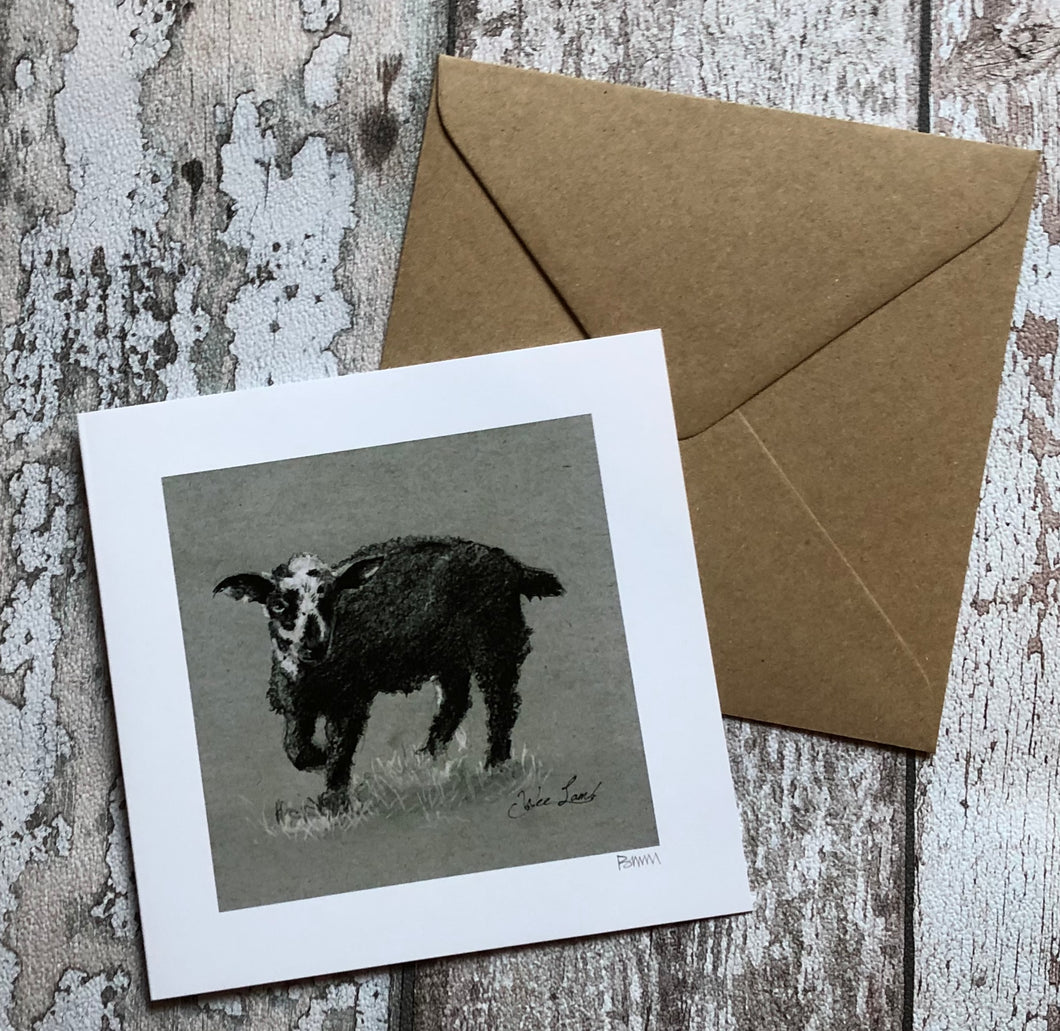 Greeting Card - Wee Lamb