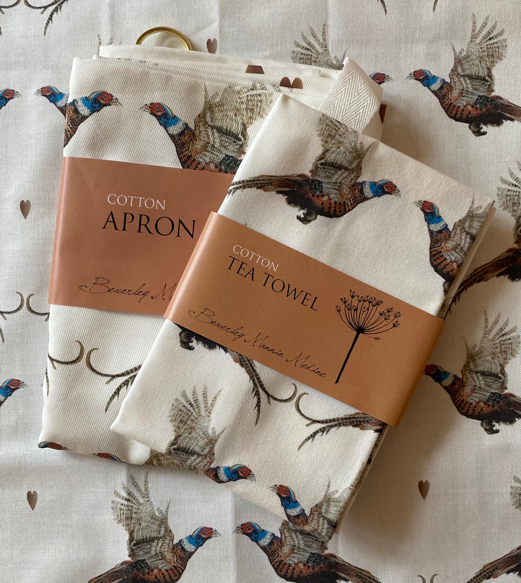 Adult Apron & two tea-towels set - Phessie