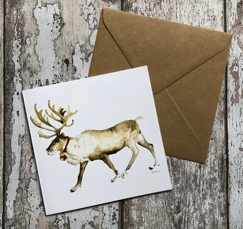 Greeting Card - Reindeer