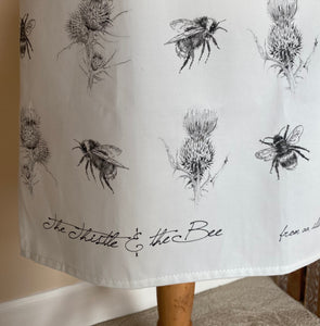 Adult Apron - The thistle & the bee